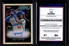 2022 Bowman's Best - Bowman UFO Autographs #UFOA-JR Jose Ramos /250