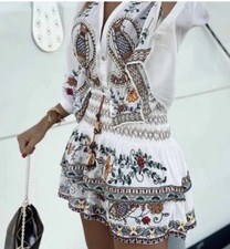 ZARA WOMAN NWT SS22 MULTICOLORED STRIPED KNIT skirt M L REF: 6771/047