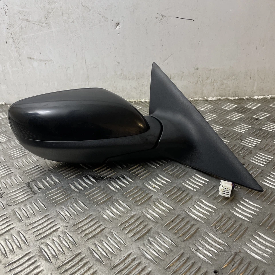 Espejo retrovisor de ala lateral Mazda RX8 2006 conductor negro - número de pieza: E4012218 Foto 3 de 4