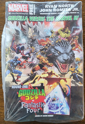 GODZILLA#1 & DOOM#2:10ctBUNDLE/4 MARCH PRODUCT/MARVEL PREVIEWS 40/NEW PROMOPAK!