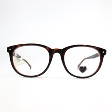 TRUTH & LOVE T & L 10 COL10 Brown Cat Eye Womens Eyeglasses Frames 50-19-140