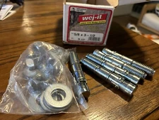 Lot of 5, Concrete Wedge Anchors, 5/8" x 3-1/2"  Wej-it, Brand New