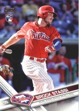 2017 Update Series #US171 Brock Stassi Philadelphia Phillies RC
