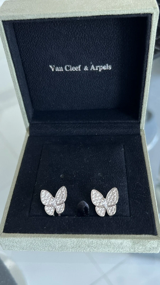 Plumeria Diamond Earrings, small – Briony Raymond New York