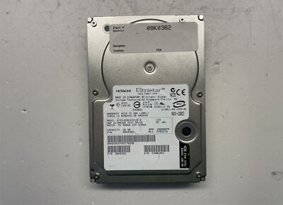 IBM 08K0382 36GB 10K RPM Ultra-320 SCSI 80-Pin 8MB Cache 3.5'' Disk Drive 
