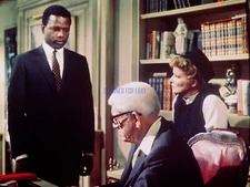 GUESS WHO'S COMING TO DINNER SIDNEY POITIER SPENCER TRACY KATHARINE HEPBURN