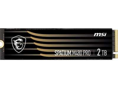 MSI SPATIUM M480 PRO 2 TB Solid State Drive - M.2 2280 Internal - PCI Express