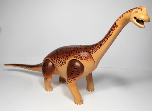 GEOBRA 2007 PLAYMOBIL DINOS # 5231 BRACHIOSAURUS BROWN DINOSAUR PREHISTORIC AGE