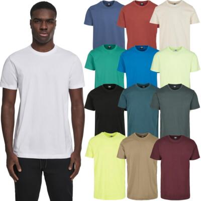 Urban Classics Basic Tee Quality T-Shirt Men Sommer Shirts 100% Cotton Rundhals