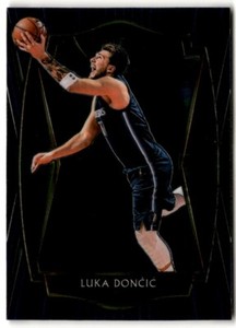 2020-21 Panini Select Blue Luka Doncic #150 Dallas Mavericks
