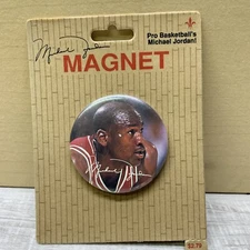 Vintage Michael Jordan Magnet from Jump, Inc./Gibson Greeting New T1