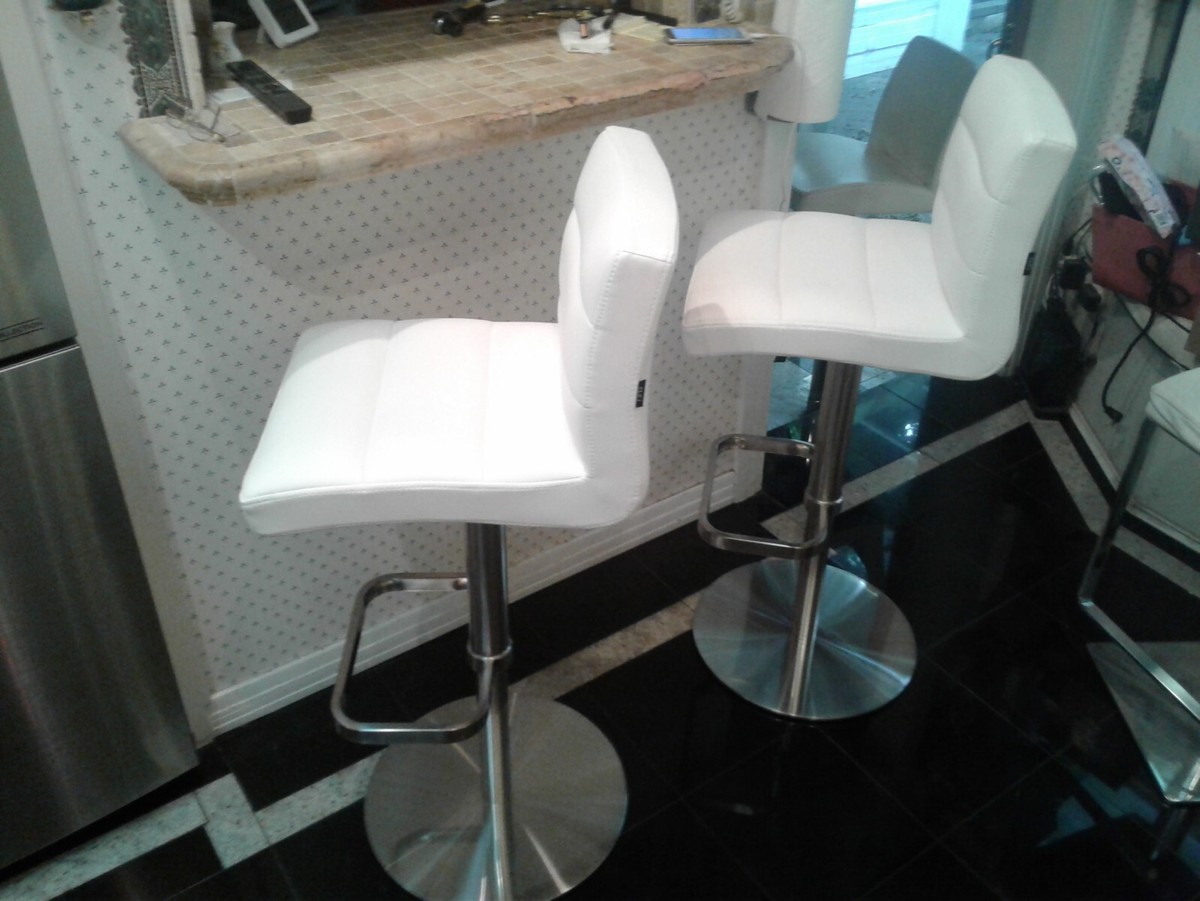 Bar stools,swivel, adjustable height modern/contemporary, Zuri