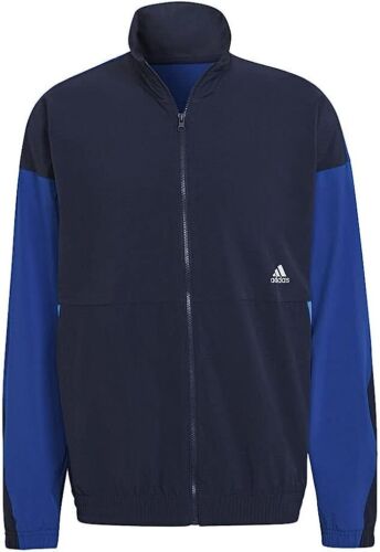 adidas Travel Ventilation Track Top Size L Blue RRP £60 Brand New HE2247 - Picture 1 of 6