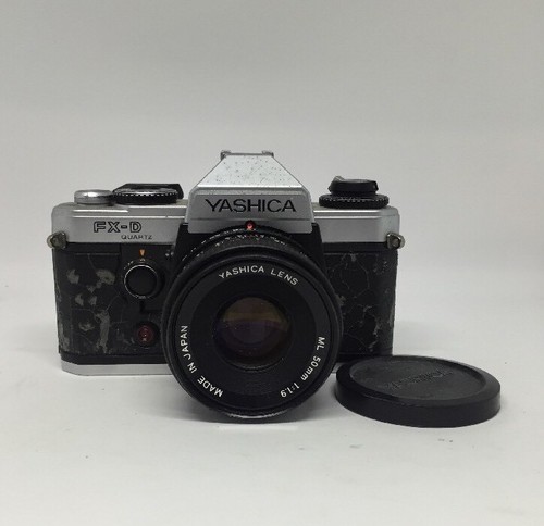 Yashica FX-D QUARTZ 35 mm FILM SLR KAMERA MIT YASHICA Objektiv 50 mm f/1,9 ml 12 - Bild 2 von 6