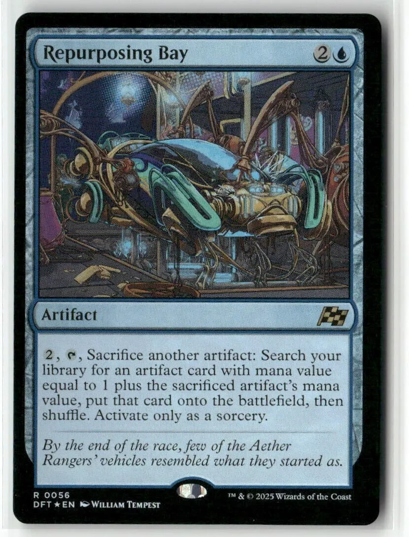 Repurposing Bay - FOIL - Aetherdrift - MtG - NM