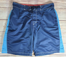 Vineyard Vines Board Shorts Swim Trunks Men's Size 32 Blue Red White Lined