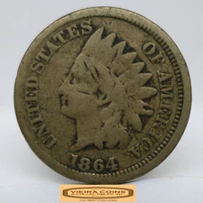 1864 Indian Head One Cent - #C40028NQ