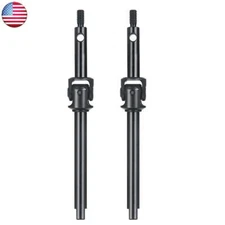 Steel Front Axle CVD Drive Shaft Steering Shaft for 1:24 RC Crawler Axial SCX24