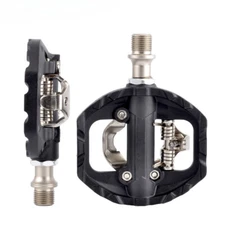 Mountain Bike Clipless Pedals SPD Compatible MTB Bicycle Self-Locking Pedal