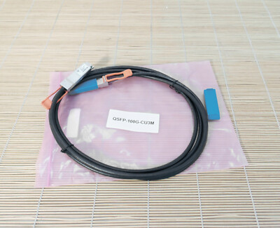 Cisco QSFP-100G-CU3M Cisco 100GBASE-CR4 QSFP Passive Copper Cable 3-meter