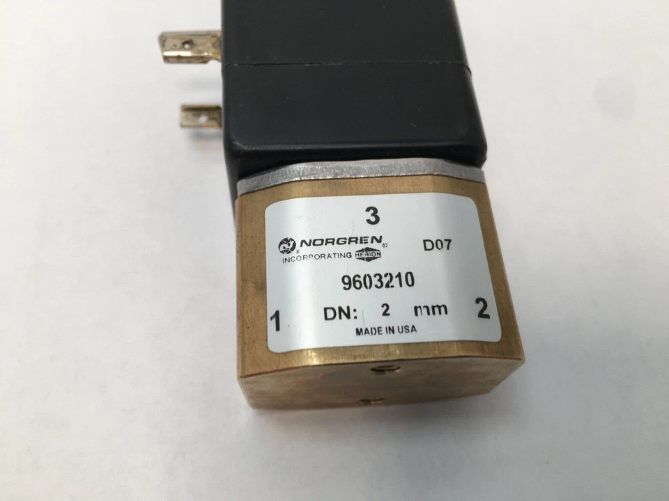 Electroválvula NORGREN 9603210 con HERION 0200 N-247 EE. UU. / Alemania Foto 2 de 4