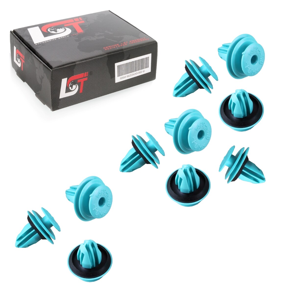 10x Door Panel Fastening Clips for TOYOTA LAND CRUISER TOYOTA YARIS