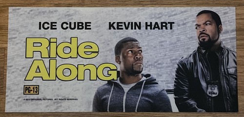 🌟 Ride Along (2014) - Kevin Hart - Movie Theater Mylar / Poster - 6x13