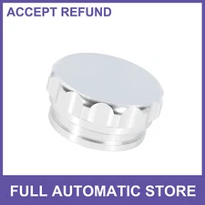 ONE 2" ID Aluminium Alloy Universal Car Weld On Filler Neck Cap Oil Fuel Tank