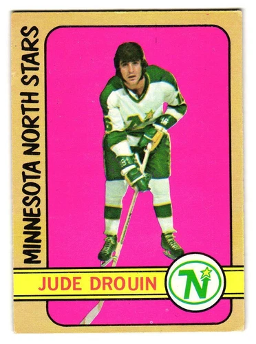 1972-73 O-Pee-Chee #47 Jude Drouin Minnesota North Stars OPC SKU#VS1058