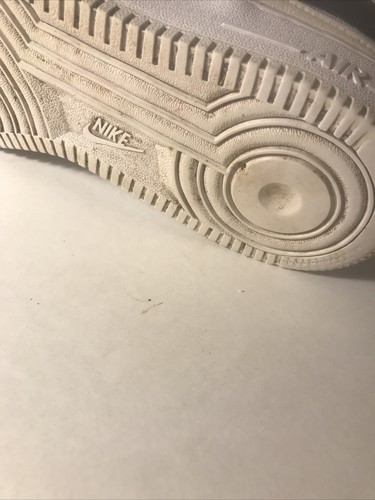 NIKE Air Force1 Size 10 (Us) Cl0054-100 28cm Sneakers White - Picture 10 of 10