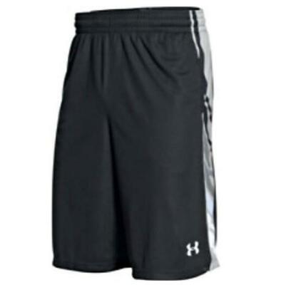 Under Armour UA Mens S Loose Basketball Mesh Shorts Black 1242425 FAST SHIP! AC6
