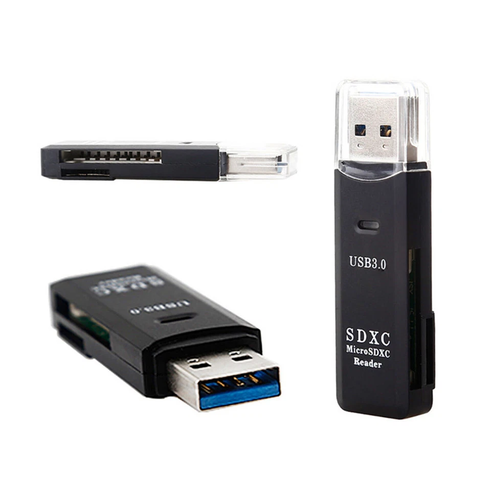 USB 3.0 Kartenleser Kartenlesegerät Adapter Stick Micro SD XC TF Card Reader PC - Bild 4 von 4