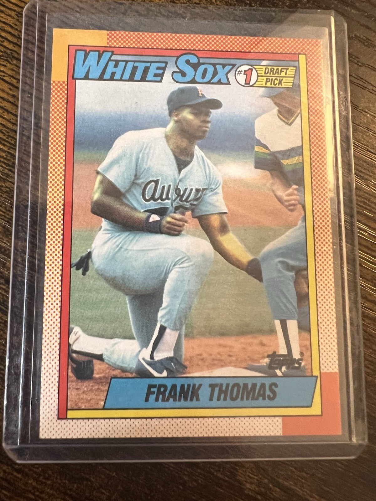1990 Topps - #414 Frank Thomas (RC) HOF