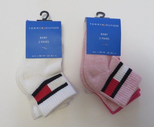 Tommy Hilfiger Kids Logo Low Socks 2 Pack Select One US: 3-5 EU: 19-22 UK: 4-6 - Picture 4 of 34