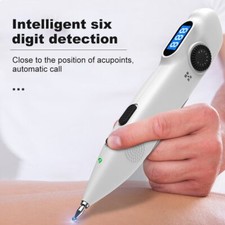 Electronic Acupuncture Pen Point Massager Rechargeable Laser Therapy Meridian