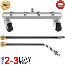 Under Car Pressure Washer Undercarriage Cleaner Underbody Wash Broom 4000 PSI