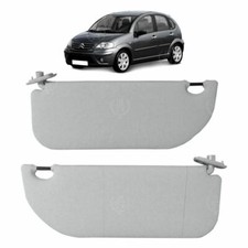 PANTINA ALETTA PARASOLE SINISTRA SX LATO GUIDA PER CITROEN C3 DAL 2002 AL 2009