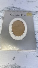 vintage christian dior pantyhose size 4 ultrasheer diorissimo champagne 4443