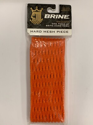 #ad #ad Brine Lacrosse Hard Mesh Restringing Piece Orange $7.99