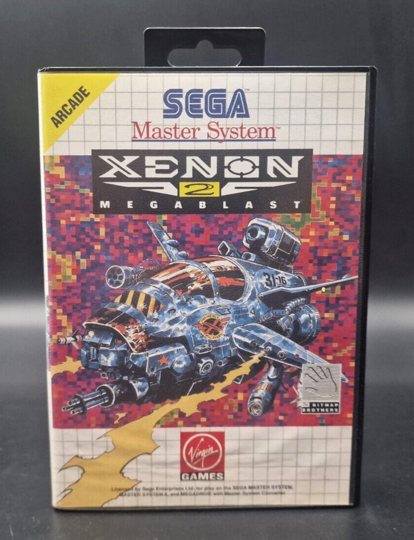 Xenon 2 Megablast SEGA Master System PAL EUR Complet