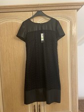 Marks & Spencer Autograph Collection classic black  lace Dress - new with tags