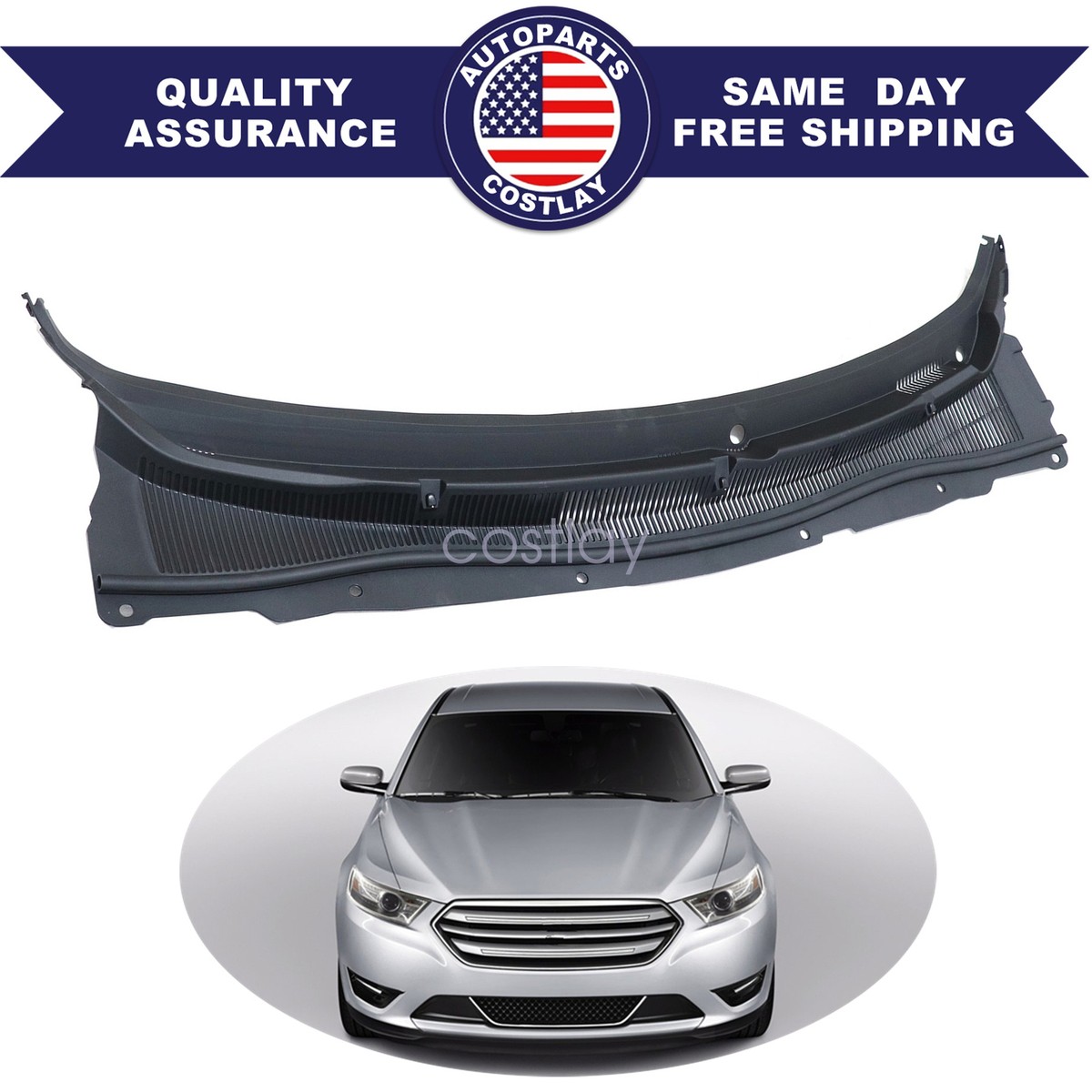 For 2013-2019 Ford Taurus DG1Z-5402228-B Windshield Wiper Cowl