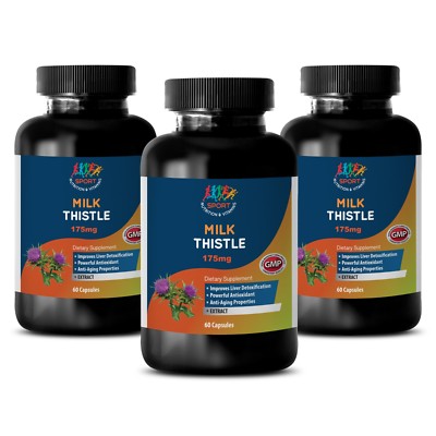 Immune Boost - MILK THISTLE - Boosts Function - Seed Extract - 3B 180Ct