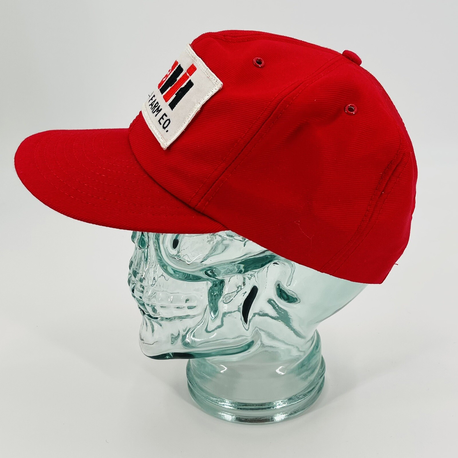 Vtg Snap Back Trucker Hat Cap Case International … - image 3