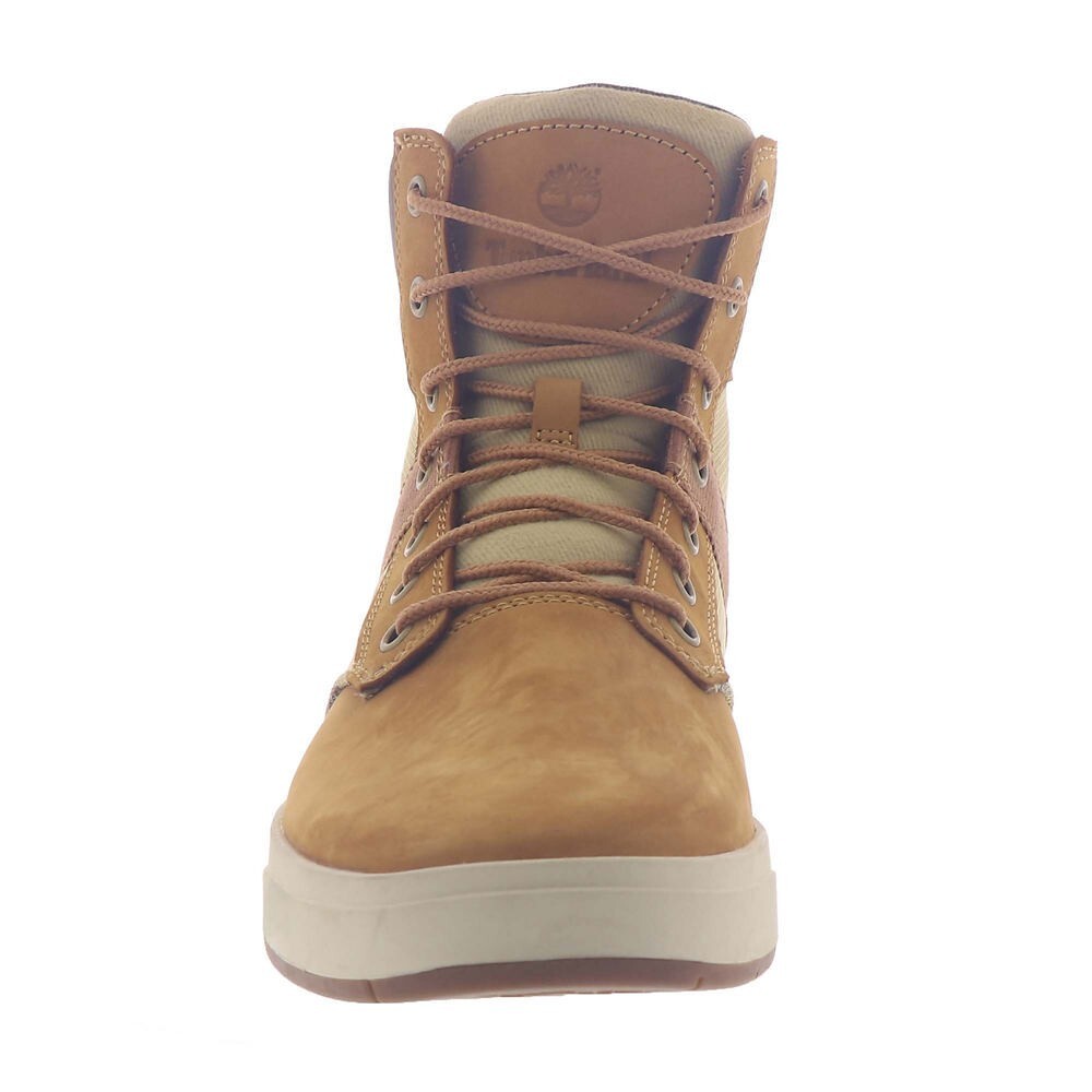 Timberland Men\'s Davis Square Chukka Boot. Color-Wheat Nubuck. Choose Size Timberland Men main image 2