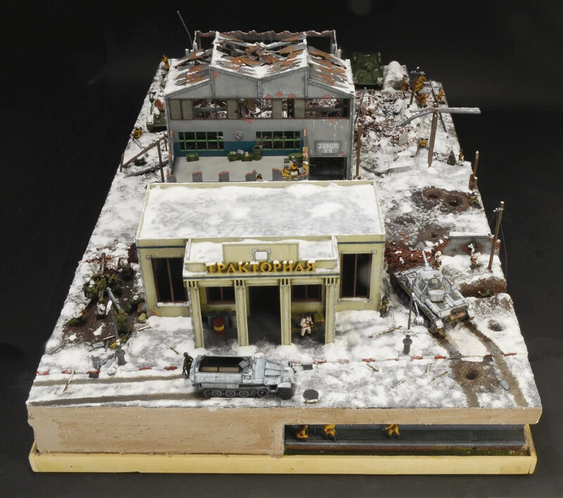 WWII Stalingrad Siege Uranus Operation Diorama 1:72 Plastic Model Kit ITALERI - Immagine 3 di 4