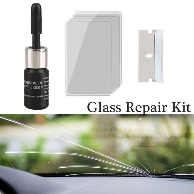 Car Window Glass Crack Chip Resin Glue Windscreen Windshield Repair