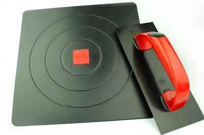 PROOPS Linic UK Made Large 33cmx33cm Plasterers Hawk & 28cmx11cm Plastering Float X7135