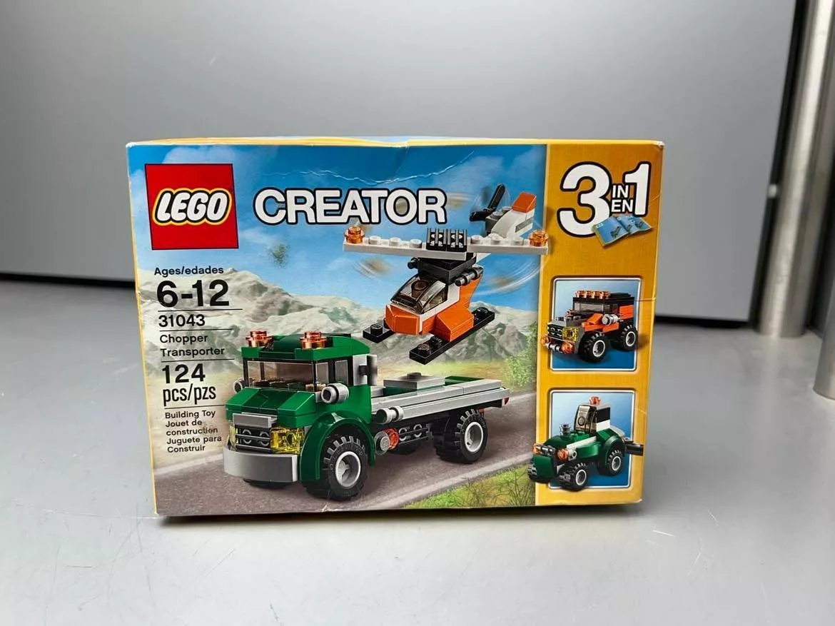 Lego creator hotsell chopper transporter