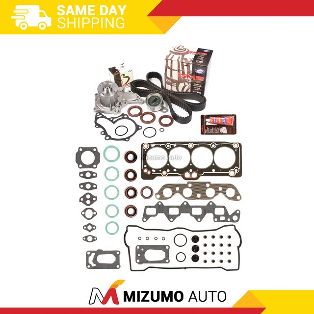 Head Gasket Set Timing Belt Kit Water Pump Fit 8893 Geo Toyota Corolla